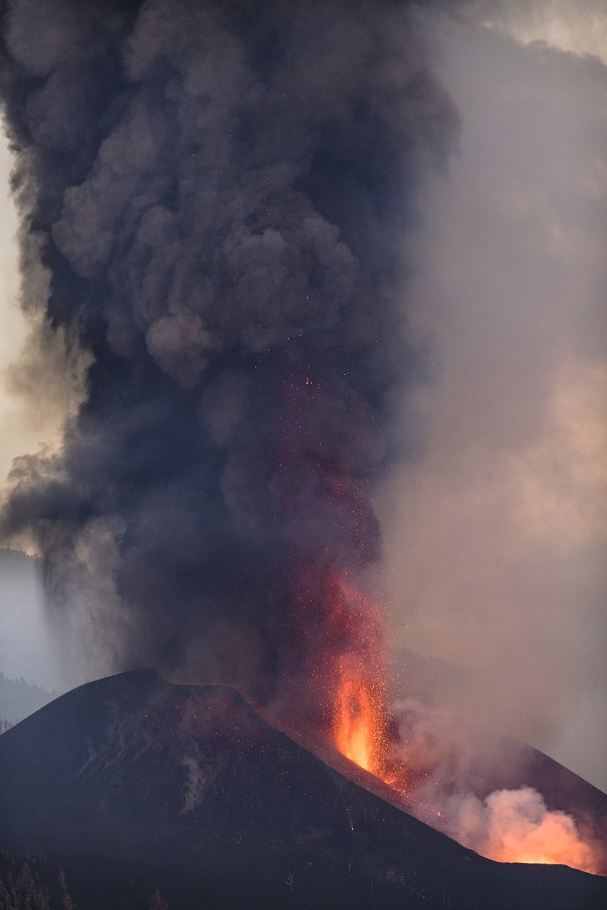 Volcán Cumbre Vieja. La Palma 2021.